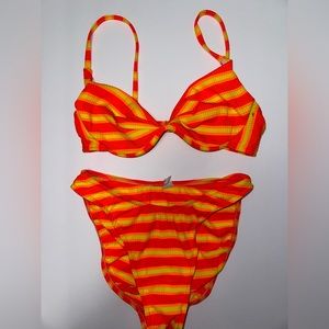 Vintage bikini fits like a large